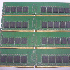 メモリ サーバーパソコン用 Micron DDR4-2400 (PC4-19200) ECC Registered 8GBx4枚 合計32GB 起動確認済です MTA18ASF1G72PZ-2G3B1QI②の画像3