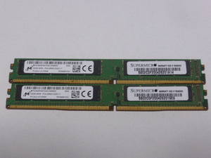 メモリ デスクトップパソコン用 Micronチップ DDR4-2666 PC4-21300 ECC Unbuffered 32GBx2枚 合計64GB 起動確認済 MTA18ADF4G72AZ-2G6B2ZI