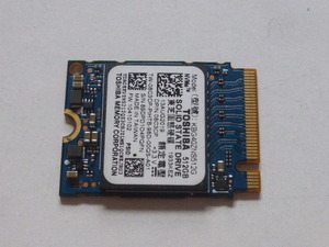TOSHIBA 東芝 SSD M.2 NVMe Type2230 Gen 3x4 512GB 電源投入回数223回 使用時間917時間 正常99% KBG40ZNS512G 中古品です④