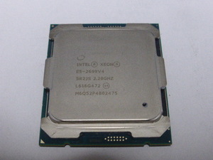 INTEL Server for CPU XEON E5-2699v4 22 core 44s red 2.20GHZ SR2JS FCLGA2011-3 CPU only start-up verification is settled 