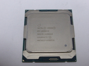 INTEL Server for CPU XEON E5-2699v4 22 core 44s red 2.20GHZ SR2JS FCLGA2011-3 CPU only start-up verification is settled 