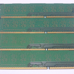 メモリ デスクトップパソコン用 Micron 1.5V DDR3-1600 PC3-12800 4GBx4枚 合計16GB 起動確認済みですが一応ジャンク品扱いですの画像4