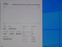 INTEL Server用 CPU XEON E5-2699v4 22コア44スレッド 2.20GHZ SR2JS FCLGA2011-3 CPUのみ 起動確認済です _画像4