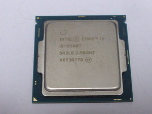 INTEL CPU Core i5 6500T 4コア4スレッド 2.50GHZ SR2L8 CPUのみ 起動確認済みです