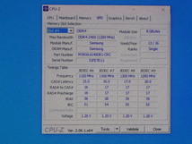 メモリ サーバーパソコン用 Samsung DDR4-2400 (PC4-19200) ECC Registered 8GBx4枚 合計32GB 起動確認済です M393A1G40DB1-CRC0Q⑨_画像8