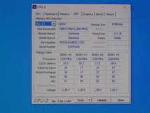 メモリ サーバーパソコン用 Samsung DDR4-2400 (PC4-19200) ECC Registered 8GBx4枚 合計32GB 起動確認済です M393A1G40DB1-CRC0Q⑨_画像7