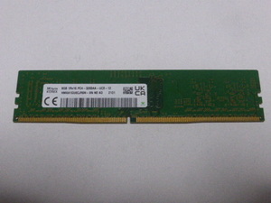メモリ デスクトップパソコン用 SK hynix DDR4-3200 PC4-25600 8GB 起動確認済みです
