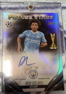 Topps UEFA Club Competitions 2023/24 RICO LEWIS Auto