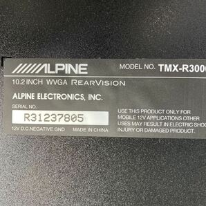 【美品】ALPINE フリップダウンモニター 10.2インチWVGAリアビジョン TMX-R3000B アルパイン リアモニター アルヴェル LED REARVITIONの画像3