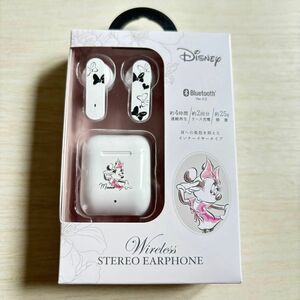 完全ワイヤレス ステレオイヤホン インナーイヤータイプ ディズニー Disney Bluetooth5.3 新品　ミニー