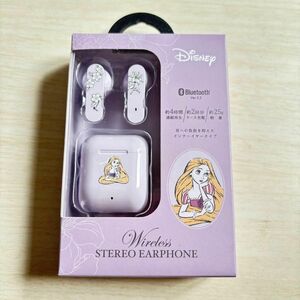 完全ワイヤレス ステレオイヤホン インナーイヤータイプ ディズニー Disney Bluetooth5.3 新品　ラプンツェル