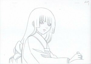 * ground . young lady / autograph anime material animation 1 sheets /....( ground . sink ) / Hell Girl /15