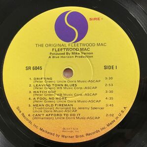 LP / FLEETWOOD MAC / THE ORIGINAL FLEETWOOD MAC [6750RR]の画像3