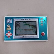 GAME&WATCH DONKEY KONG JR. ゲームウォッチ ドンキーコングJr. 起動・操作確認済_画像1