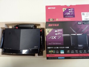 新品未使用開封済 バッファロー 無線ルーター WXR 5000 AX7S