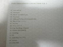 CD 宇多田ヒカル BEST ベスト盤 音楽アルバム SINGLE COLLECTION VOL.1 Automatic First Love Can You Keep A Secret? 他 15曲_画像2