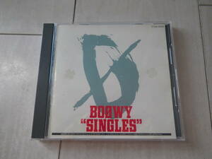 CD BOOWY SINGLES ボウイ シングルズ BEST ベスト盤 氷室京介 布袋寅泰 季節が君だけを変える わがままジュリエット 他 11曲