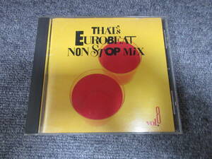 CD ディスコ DISCO That's EURO BEAT ザッツ・ ユーロビート VOL.8 JAPAN JAPAN アルファータウン SAMURAI F.C.F 他 12曲