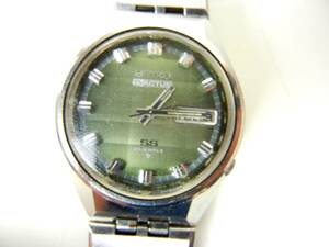 ジャンク品◇SEIKO5セイコーファイブ ACTUS 25石 6106-7690 自動巻き