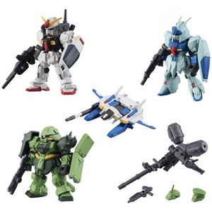 機動戦士ガンダム MOBILE SUIT ENSEMBLE 07 全5種 セット ガンダム Mk-Ⅱ リ・ガズィ ギラ・ドーガ Gディフェンサー 武器セット