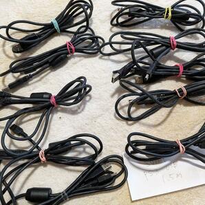 10本　SONY PS3 コントローラー デュアルショック3 充電USBケーブル