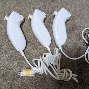 【送料無料３個】ニンテンドー　Wii ヌンチャク白　Wiiリモコン　動作品　匿名配送　RVL-004