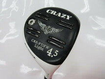 フルチタンＦＷ クレイジー◆CRAZY CRZ FTI FW Light #4.5w(16度) クライムオブエンジェルAngel FW－90(V)SR相当 お買い得_画像1