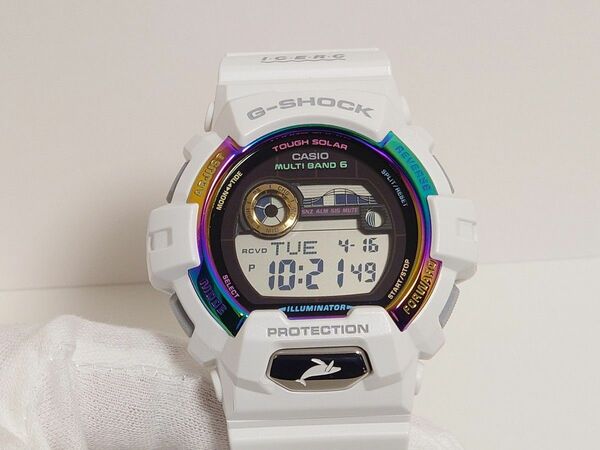 《美品》カシオ G-SHOCK イルカ･クジラモデル2022 GWX-8904K-7JR 電波ソーラーデジタル 腕時計