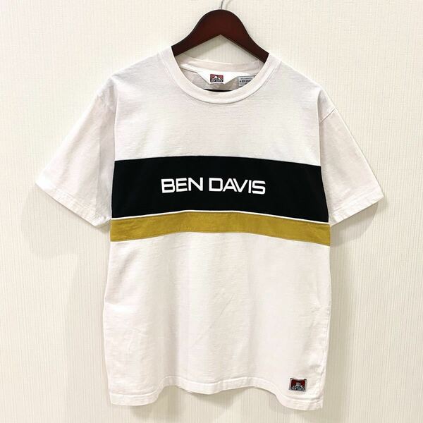 BEN DAVIS ベンデイビス　半袖　Tシャツ　ピンク メンズ XLサイズ 大きいサイズ ヴィンテージ 半袖Tシャツ カジュアル カットソー ロゴ