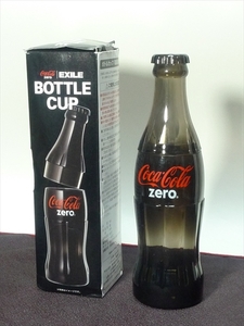 コカ・コーラ/ZERO EXILE BOTTLE/ボトルカップ、非売品「TOSHIO MATUMOTO」●未使用