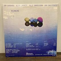 【LP】V.A / BELONGING Jan Garbarek, Keith Jarrett, Palle Danielsson, Jon Christensen _画像2