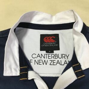 カンタベリー CANTERBURY ラグビージャージ 半袖ポロシャツ Mの画像3