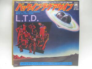 【EP】　L.T.D.／バック・イン・ラヴ・アゲイン　1978．