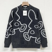 定番 ヨーロッパ製※定価5万◆ブルガリア発※RISELIN セーター ミンク/カシミヤ混 ソフト 毛足 ニット 暖かい ウサギ 可愛さ 秋冬 2XL/52_画像1