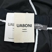 高級EU製＆定価5万◆UABONI*Paris*スラックス*ユアボニ*パリ発◆薄手 速乾 快適 無地 チノパン カーゴパンツ スウェットパンツ 人気 2XL/52_画像8