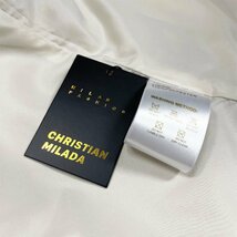 定価8万★christian milada・ミラノ発・上下セット★上品 薄手 速乾 無地 ジャケット パンツ アウトドア 個性 定番 メンズ L/48サイズ_画像10