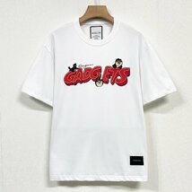 個性ヨーロッパ製※定価2万◆ブルガリア発※RISELIN 半袖Tシャツ コットン100％ 吸湿速乾 薄手 個性 英字 刺繍 遊び心 カットソー 夏 XL/50_画像1