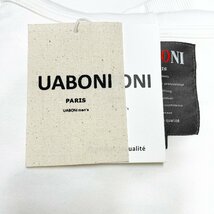 定番EU製＆定価4万◆UABONI*Paris*パーカー*ユアボニ*パリ発◆コットン100％ 個性 ソフト プルオーバー カジュアル 男女兼用 秋冬 L/48_画像8