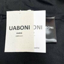 定番EU製＆定価2万◆UABONI*Paris*半袖Tシャツ*ユアボニ*パリ発◆上質コットン 個性 ゆったり 英字 油絵 シンプル おしゃれ L/48サイズ_画像8