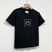 人気ヨーロッパ製※定価2万◆ブルガリア発※RISELIN 半袖Tシャツ 通気 ソフト 吸汗 刺 笑顔 カットソー 着せ カジュアル レディース L_画像10