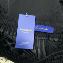 高級・ショートパンツ 定価3万◆Emmauela・イタリア・ミラノ発◆上品 薄手 通気吸汗 速乾 半ズボン カジュアル スポーツ 普段着 夏 M/46_画像8