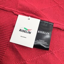 上級ヨーロッパ製※定価5万◆ブルガリア発※RISELIN カーディガン ウール混 キラキラ ラインストーン ニット かわいい レディース M/46_画像10