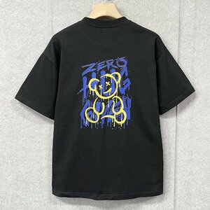 上級・半袖Tシャツ 定価2万◆Emmauela・イタリア・ミラノ発◆綿100％ 吸湿速乾 通気 個性 スウェット スタイリッシュ 普段着 L/48サイズ