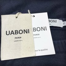 ★★最上級EU製＆定価4万◆UABONI*Paris*セーター*ユアボニ*パリ発◆高級ウール 秋冬 レトロ ノルディック柄 季節感 ニット モード 通勤 M_画像8