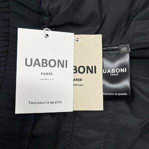 定番EU製＆定価5万◆UABONI*Paris*スウェットパンツ*ユアボニ*パリ発◆上質コットン 吸汗 快適 ストレッチ性 無地 チノパン スポーツ 2XLの画像8