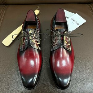 ..EU made regular price 28 ten thousand special order limited goods *UABONI* business shoes *yuaboni* hand made handmade hand . leather original leather commuting formal gentleman 25.