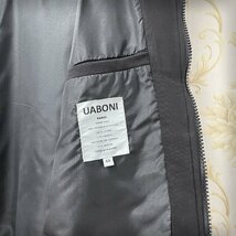 ★★上級EU製＆定価6万◆UABONI*Paris*ジャケット*ユアボニ*パリ発◆高級 暖かい 通気 シック 夕日 ストリート ゆったり 男女兼用 L/48_画像9