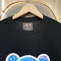 人気EU製＆定価4万◆UABONI*Paris*トレーナー*ユアボニ*パリ発◆上品 個性 吸湿 クマ カラフル 長袖 カットソー ユニセックス M/46サイズ_画像3