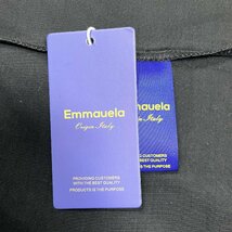 上級・半袖Tシャツ 定価2万◆Emmauela・イタリア・ミラノ発◆綿100％ 吸湿速乾 通気 個性 スウェット スタイリッシュ 普段着 M/46サイズ_画像9