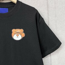 定番・半袖Ｔシャツ 定価2万◆Emmauela・イタリア・ミラノ発◆コットン100％ 快適 通気吸汗 スウェット カットソー 個性 トレンド L/48_画像6